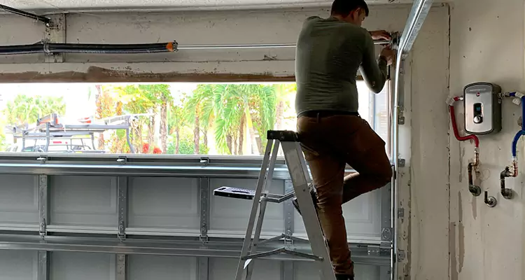Garage Door Tension Spring Replacement in South Bradenton, FL