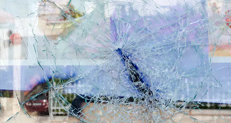 Cracked Glass Balcony Door Repair in South Bradenton, FL