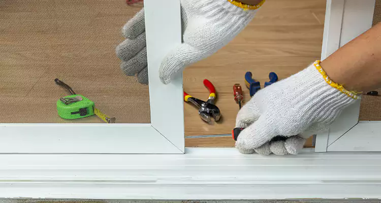 Sliding Glass Door Off Rails Repair in South Bradenton, FL